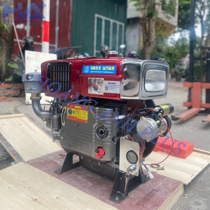 Máy Nổ Dầu Changjia 15Hp CJ ZS1100NM (D15 Gió Đèn Đề)