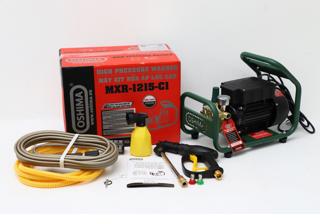 Máy Rửa Xe Oshima 2800W MRX 1215-C1