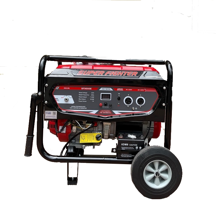 Máy Phát Điện Chạy Xăng 8Kw Super Fighter  SF9000E Đề