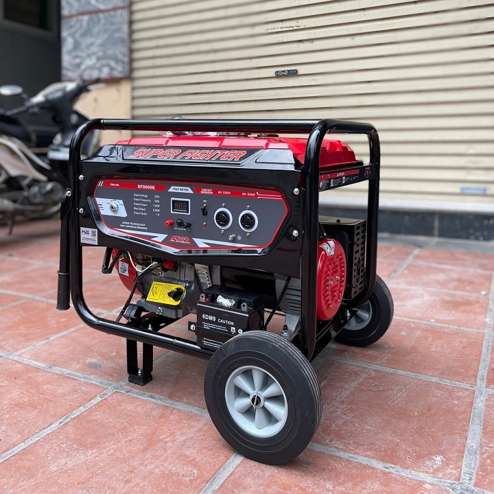 Máy Phát Điện Chạy Xăng 8Kw Super Fighter  SF9000E Đề