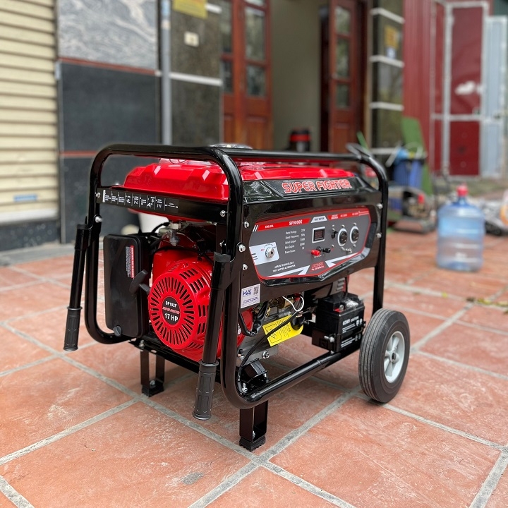 Máy Phát Điện Chạy Xăng 8Kw Super Fighter  SF9000E Đề