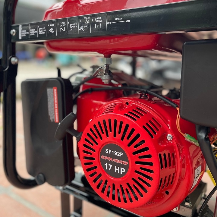 Máy Phát Điện Chạy Xăng 8Kw Super Fighter  SF9000E Đề