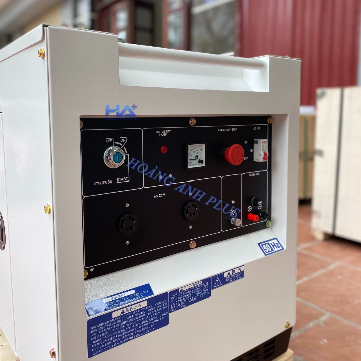 Máy Phát Điện Chạy Dầu Mactool 6Kw XDF-750E