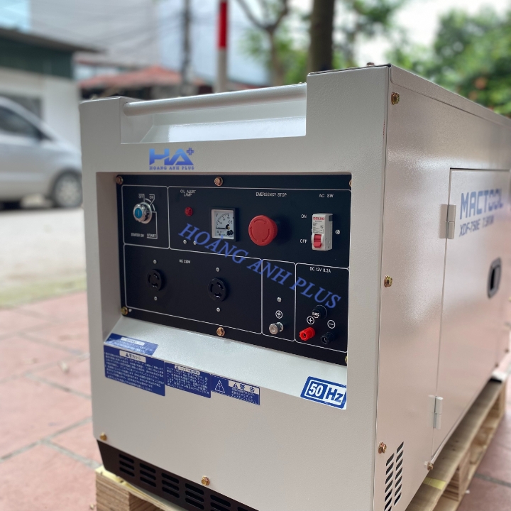 Máy Phát Điện Chạy Dầu Mactool 6Kw XDF-750E