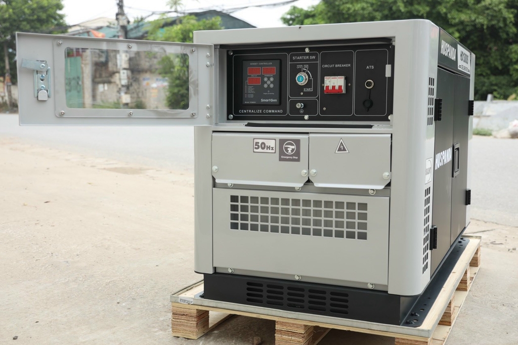 Máy Phát Điện Chạy Dầu Huspanda 10Kw HD13000S