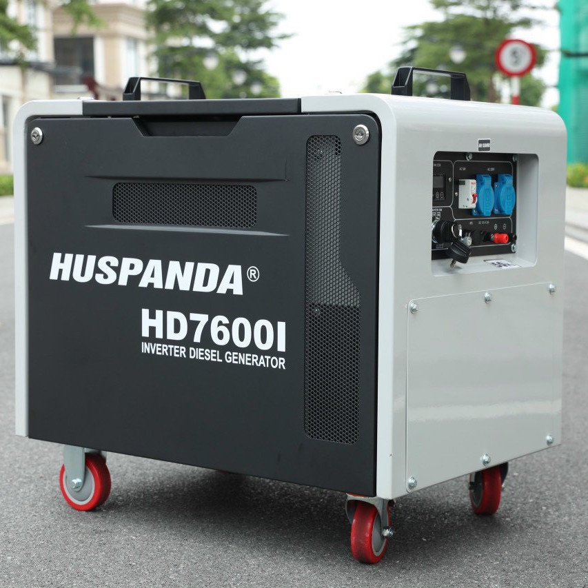Máy Phát Điện Chạy Dầu Huspanda 6Kw HD7600I Inverter
