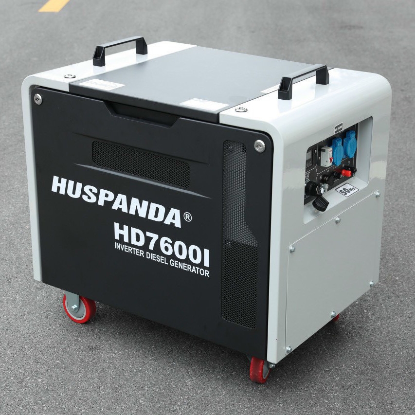 Máy Phát Điện Chạy Dầu Huspanda 6Kw HD7600I Inverter