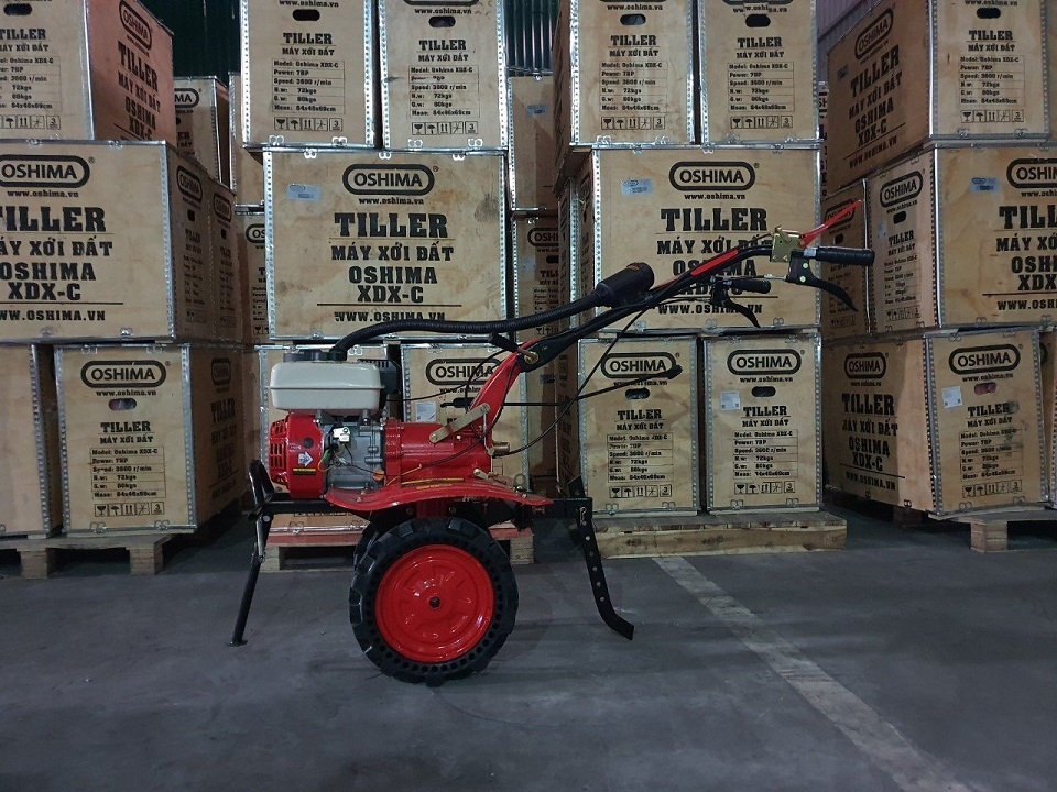 Máy Xới Đất Chạy Xăng Oshima 7HP XDX-R Đấu Đầu