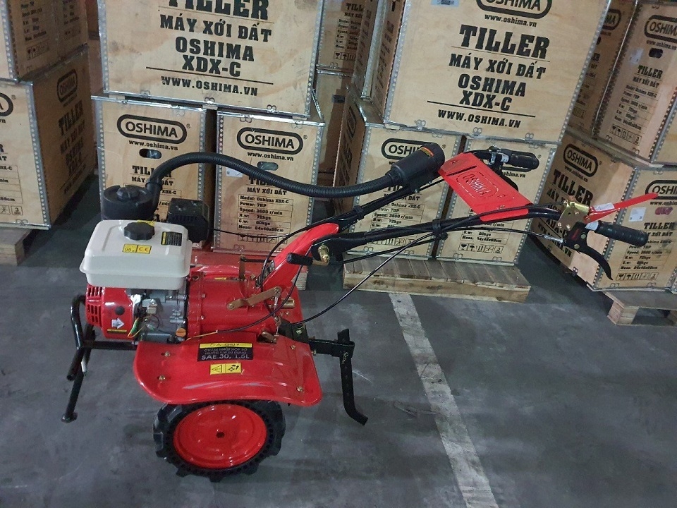 Máy Xới Đất Chạy Xăng Oshima 7HP XDX-R Đấu Đầu