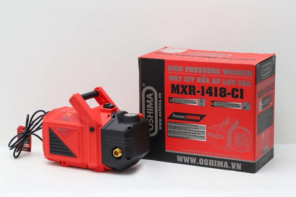 Máy Rửa Xe Oshima 3000W MXR-1418-C1