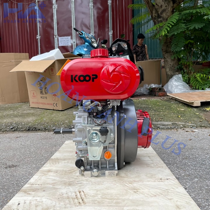 Máy Nổ – Động Cơ Dầu Evo 5HP KD7E Có Đề