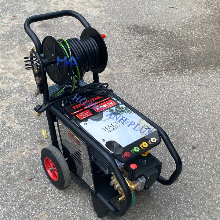 Máy Rửa Xe Cao Áp Hakuda 3Kw RL3000 Pro Piston Sứ