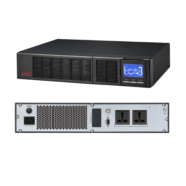 Bộ Lưu Điện UPS Online Rack Masu 1000VA/900W MS-1KR LCD