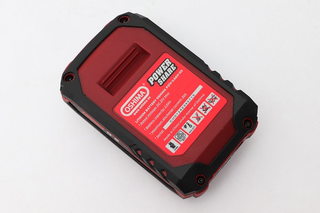 Pin Lithium Oshima P21V-2.0Ah D3