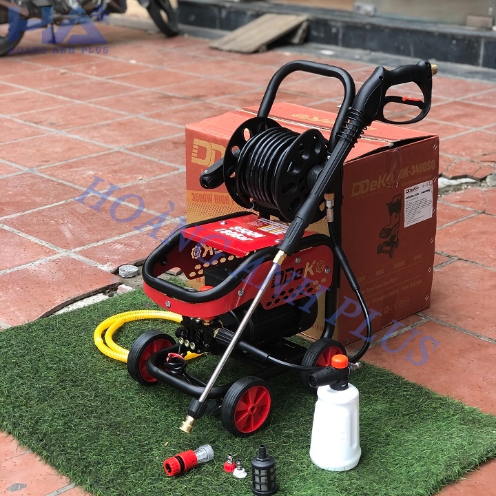 Máy Rửa Xe Deko 3500W DK-3400SQ