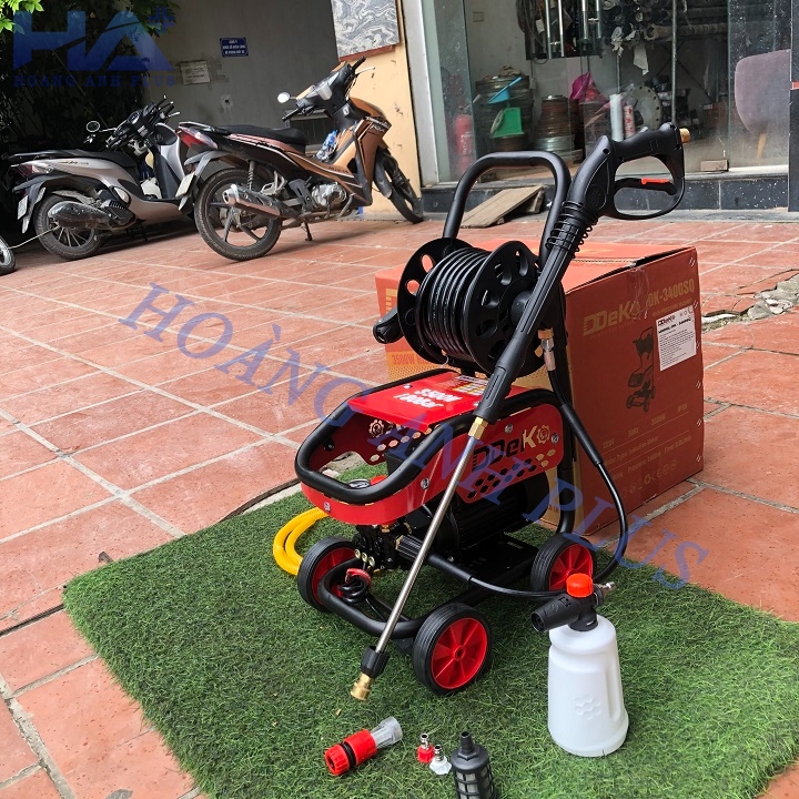 Máy Rửa Xe Deko 3500W DK-3400SQ