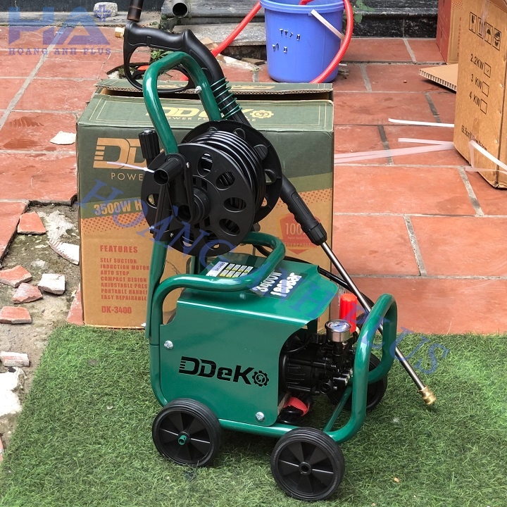 Máy Rửa Xe Deko 3400W DK-3400