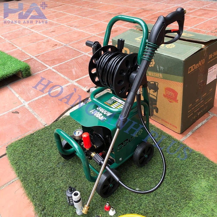 Máy Rửa Xe Deko 3400W DK-3400