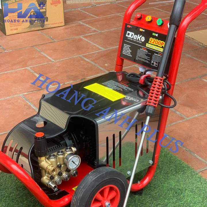 Máy Rửa Xe Cao Áp Deko 2200W DK-X22