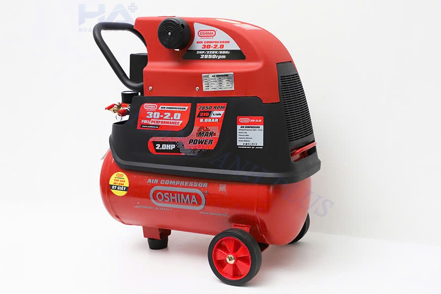 Máy Nén Khí Có Dầu Oshima 2HP 30L