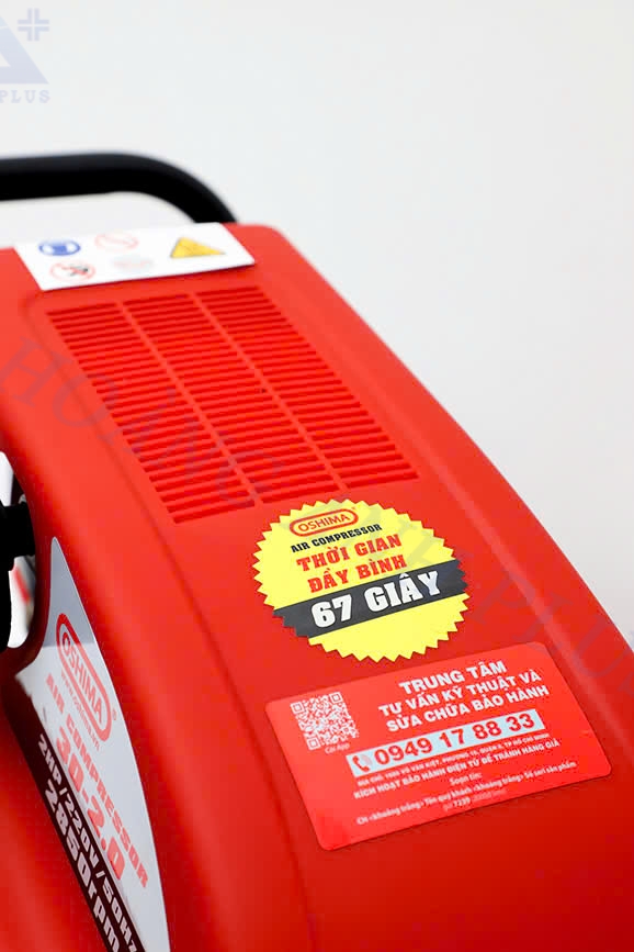 Máy Nén Khí Có Dầu Oshima 2HP 30L