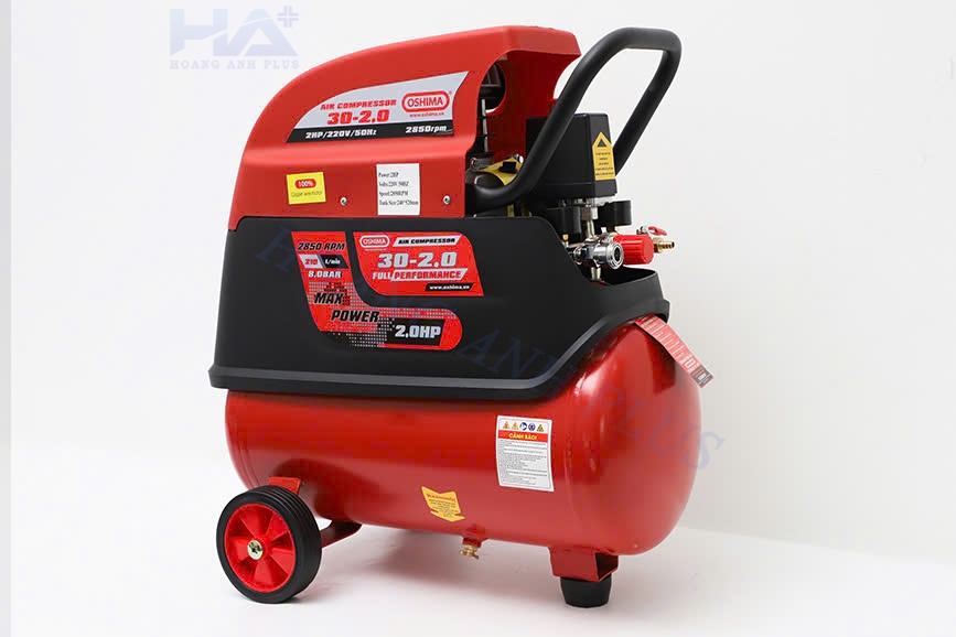 Máy Nén Khí Có Dầu Oshima 2HP 30L