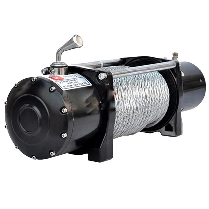 Tời Điện Kéo Xe Kenbo ATV 6000LBS-24V Có Tay Điều Khiển Từ Xa