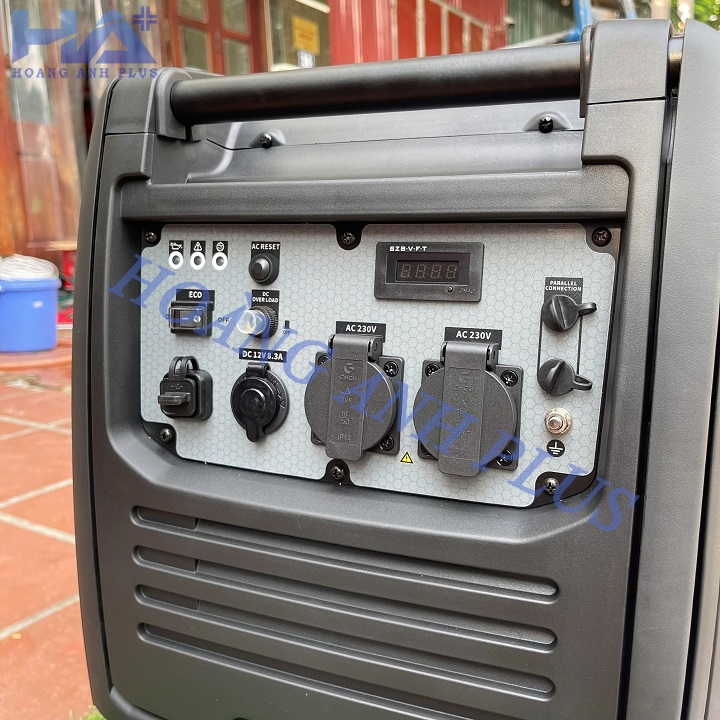 Máy Phát Điện Chạy Xăng Hyundai 4Kw HY4000SI Inverter Siêu Cách Âm
