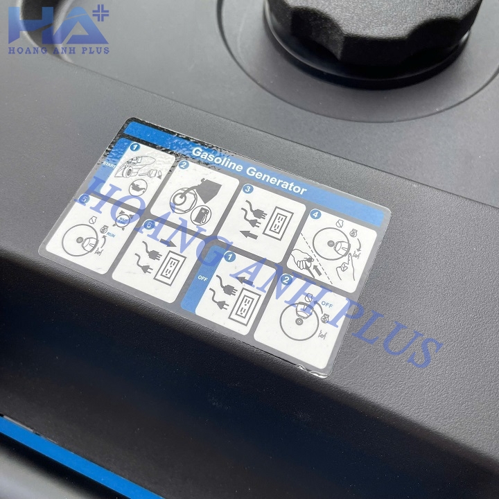 Máy Phát Điện Chạy Xăng Hyundai 4Kw HY4000SI Inverter Siêu Cách Âm