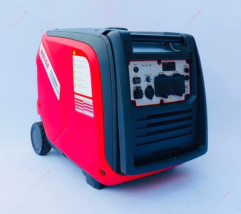 Máy Phát Điện Chạy Xăng Volga 4Kw AU-4500iS Inverter Siêu Cách Âm