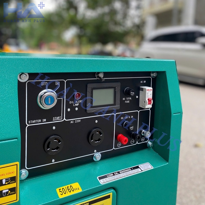 Máy Phát Điện Chạy Dầu Kama 5Kw KDE7000T