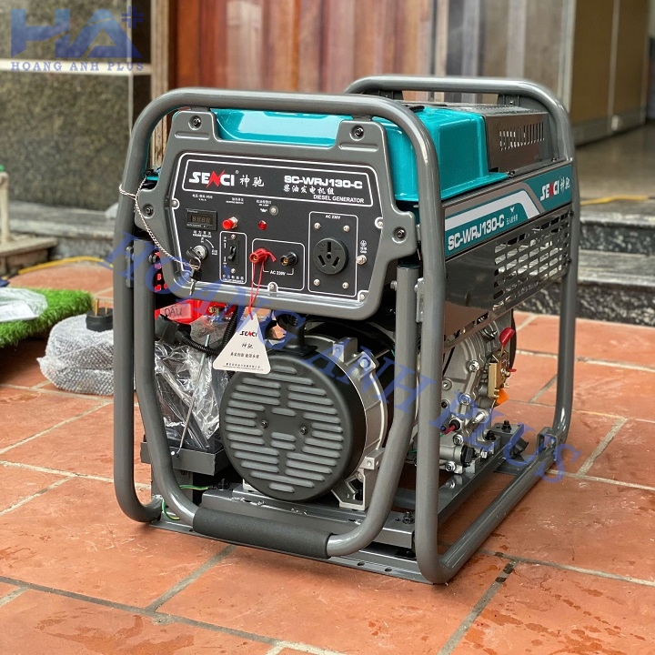 Máy Phát Điện Chạy Dầu Senci 10kW SC-WRJ130-C