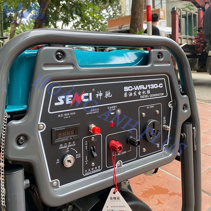 Máy Phát Điện Chạy Dầu Senci 10kW SC-WRJ130-C
