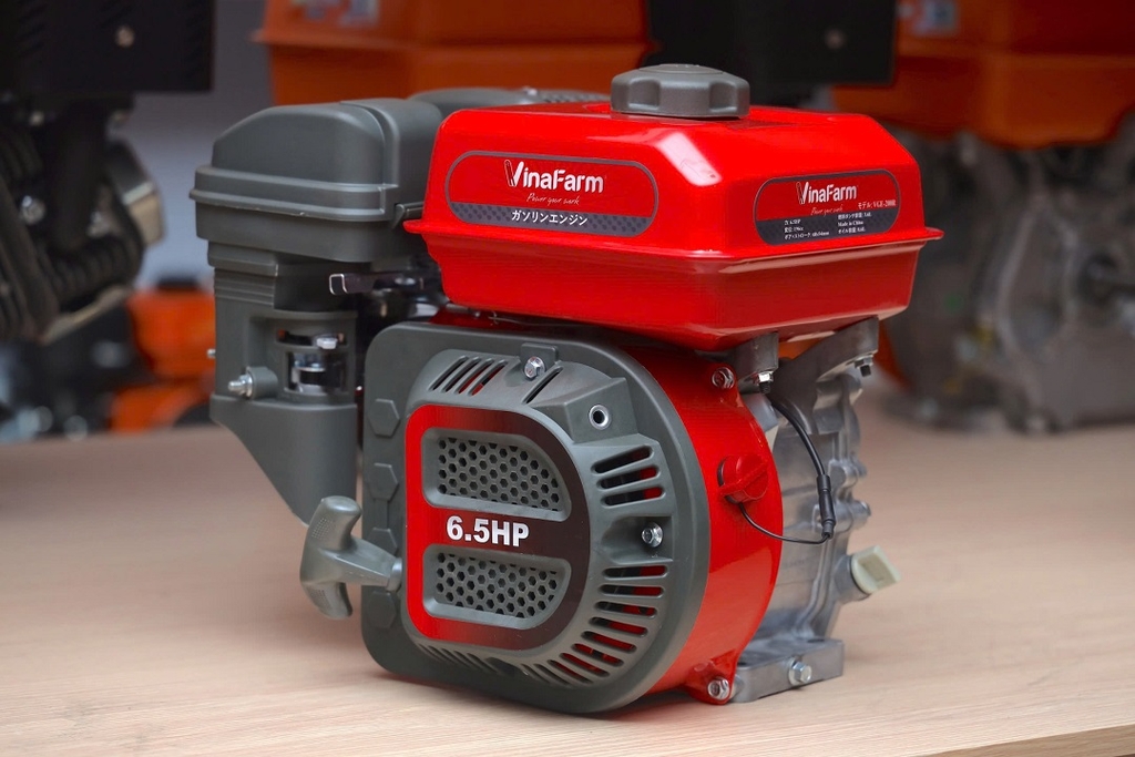 Động Cơ Xăng Vinafarm 6.5HP VGE-200R Tua Chậm