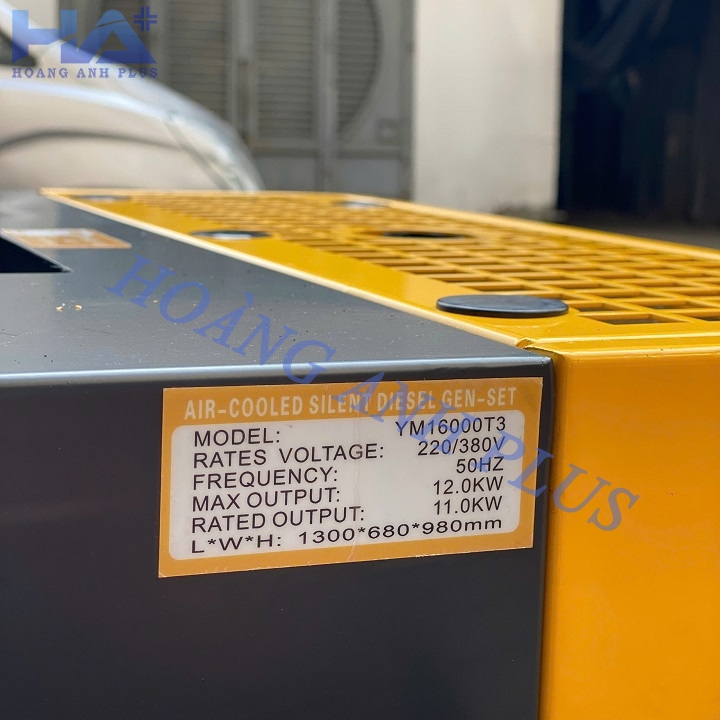 Máy Phát Điện Chạy Dầu 12Kw Yamanisan YM16000T 3 Pha