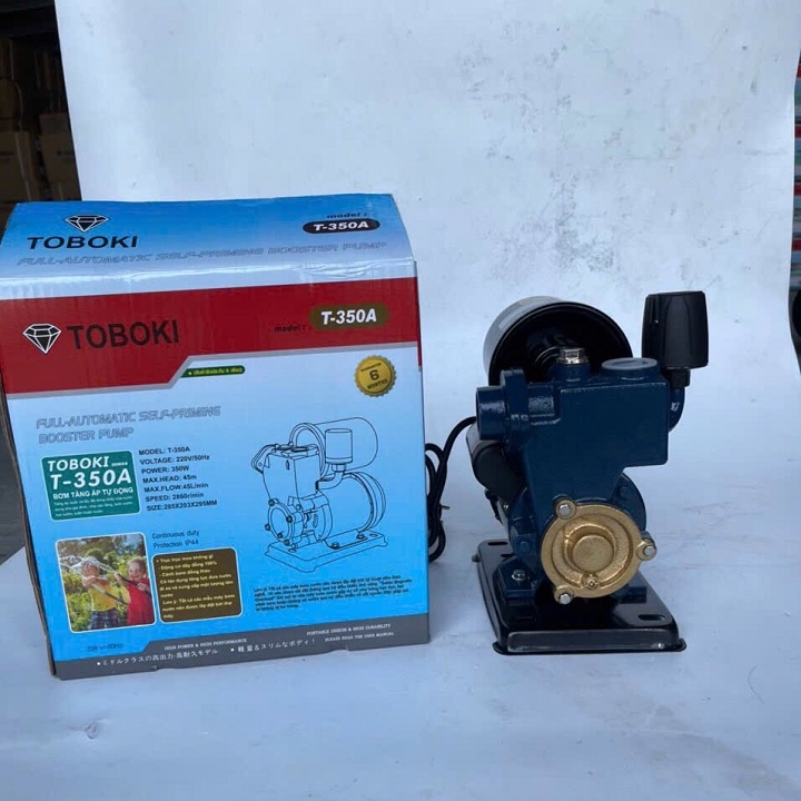 Máy Bơm Tăng Áp 350W Toboki T-350A