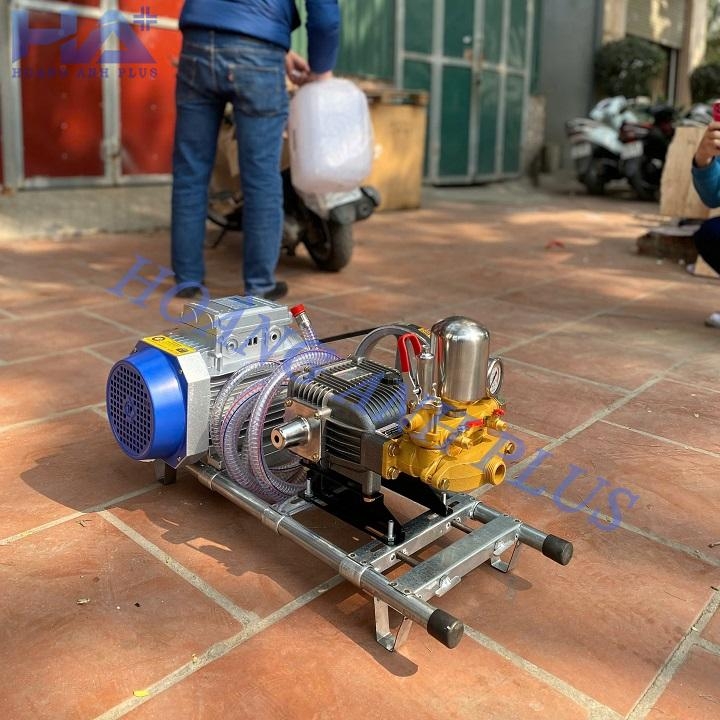 Máy Rửa Xe Dây Đai 3Kw Hoàng Anh