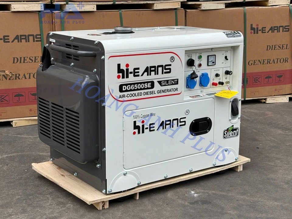 Máy Phát Điện Chạy Dầu HI-EARNS DG6500SE 5KW