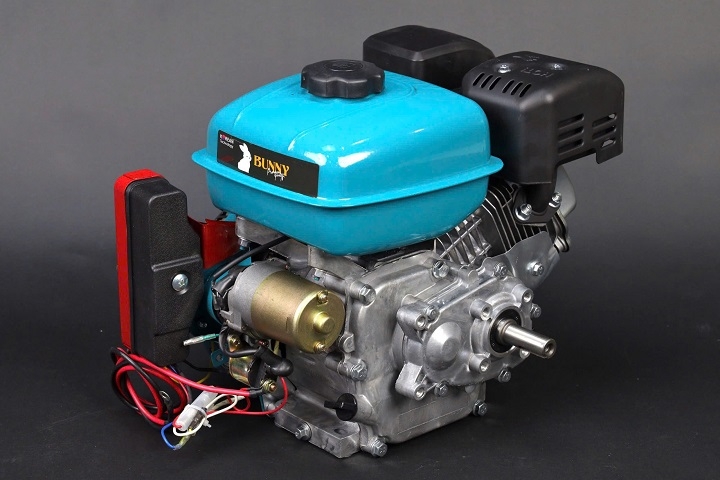 Động Cơ Xăng Bunny 7.5HP BN-230RE Có Đề Trục Lệch
