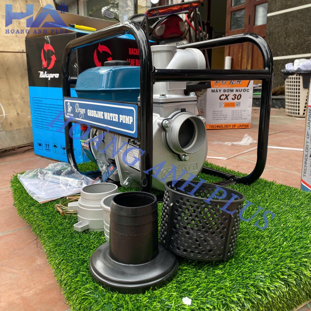 Máy Bơm Nước Chạy Xăng Dragon 6.5HP D30