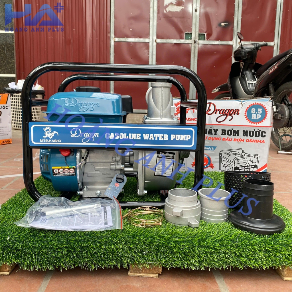 Máy Bơm Nước Chạy Xăng Dragon 6.5HP D30
