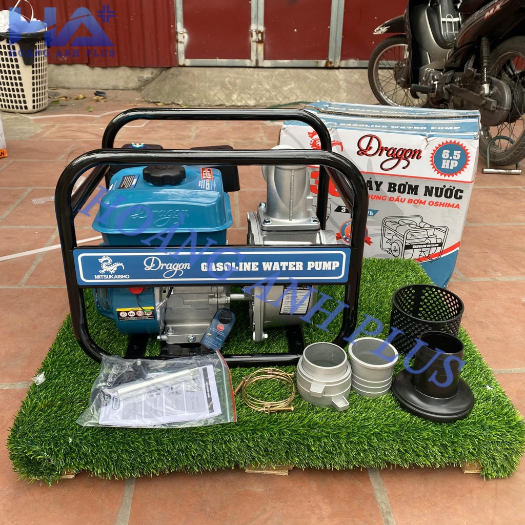 Máy Bơm Nước Chạy Xăng Dragon 6.5HP D30