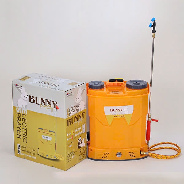 Bình Phun Xịt Điện 20L Bunny BN-20BD Bơm Đôi