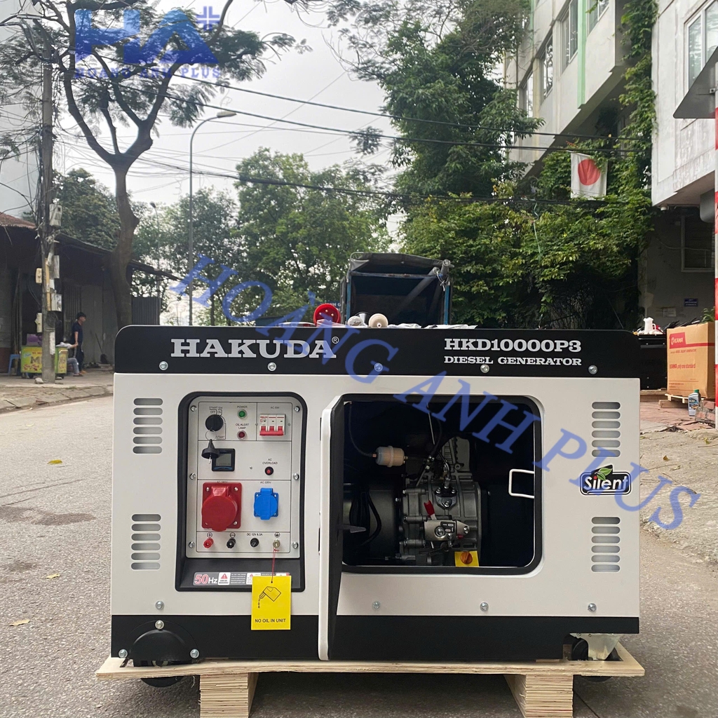 Máy Phát Điện Chạy Dầu HAKUDA 10KW HKD10000P3