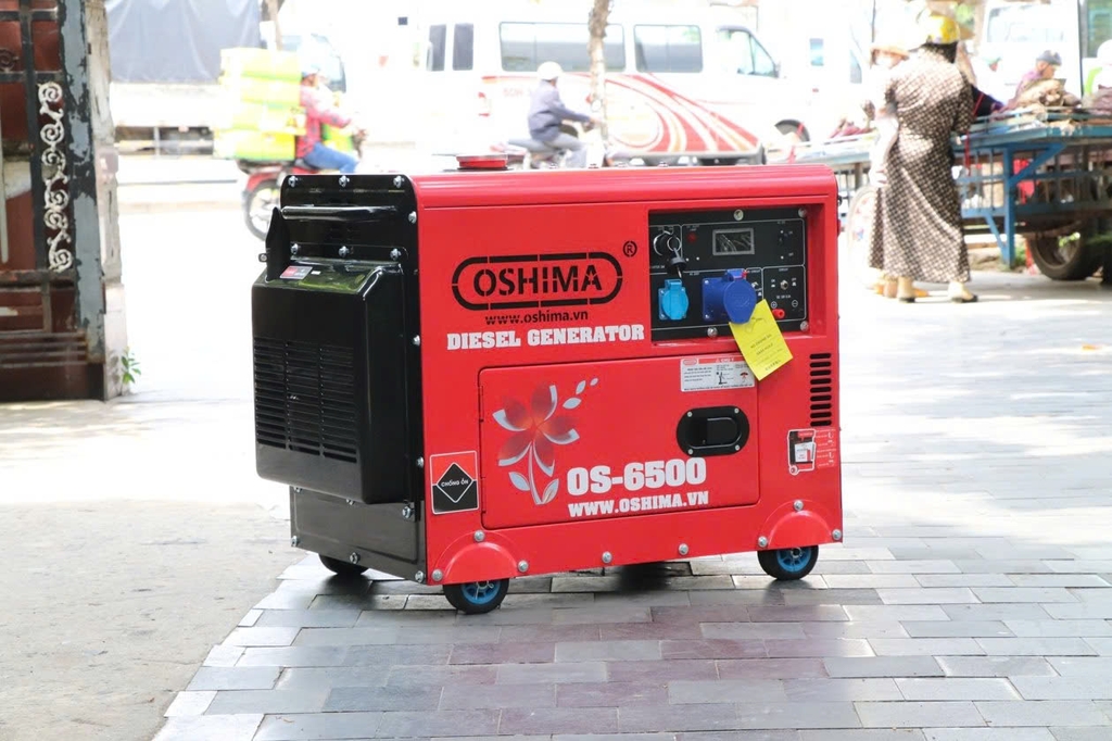 Máy Phát Điện Chạy Dầu Oshima 5Kw OS6500