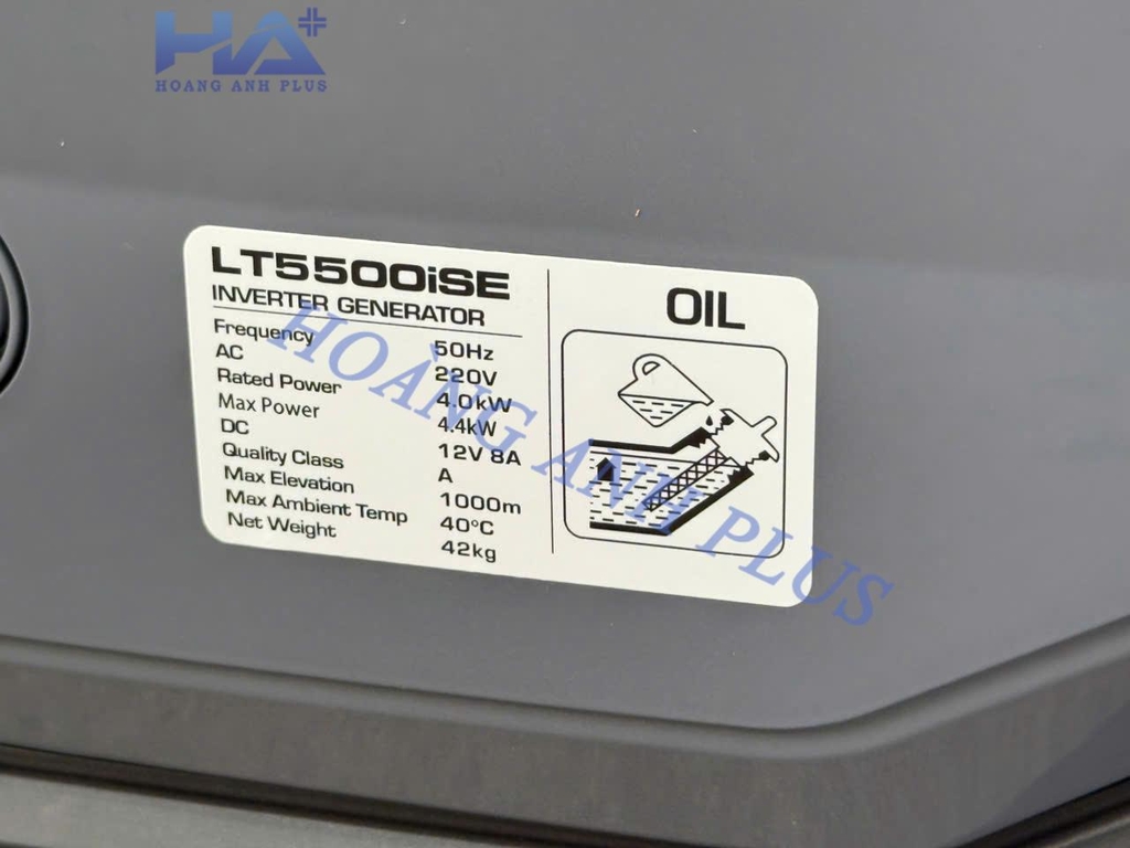 Máy Phát Điện Chạy Xăng Inverter Lutian 4KW LT5500iSE