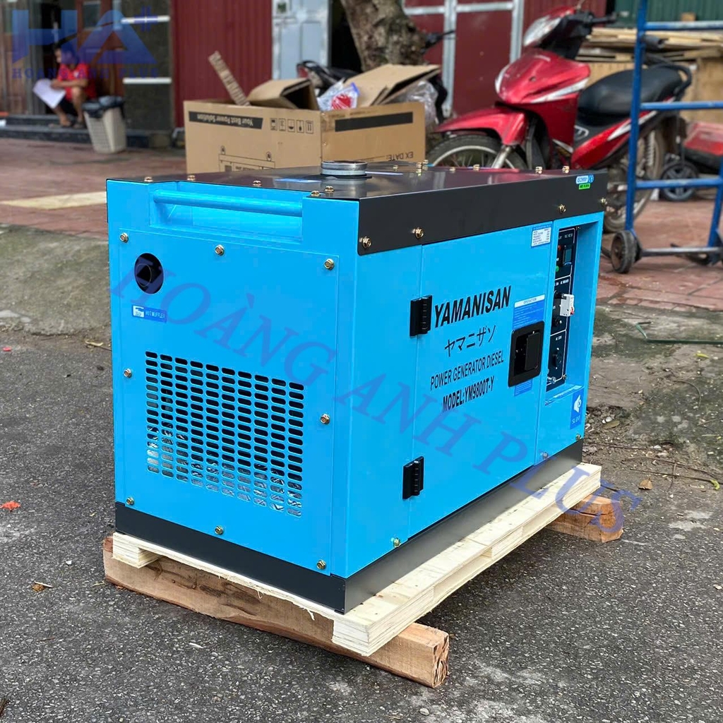 Máy Phát Điện Chạy Dầu 7Kw Yamanisan YM9800T-Y