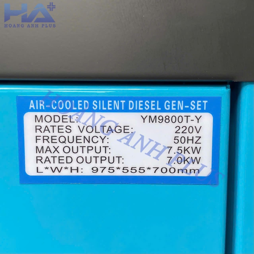 Máy Phát Điện Chạy Dầu 7Kw Yamanisan YM9800T-Y