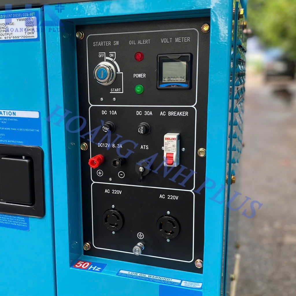 Máy Phát Điện Chạy Dầu 7Kw Yamanisan YM9800T-Y