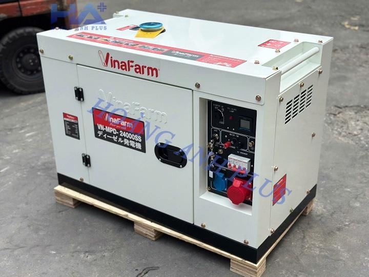 Máy Phát Điện Chạy Dầu Vinafarm 7KW VN-MPD-24000SS